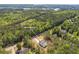 Aerial view of property at 1408 Campbell Rd with views of Jackson Lake at 1408 Campbell Rd, Covington, GA 30014