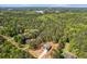 Aerial view of property at 1408 Campbell Rd near Jackson Lake at 1408 Campbell Rd, Covington, GA 30014