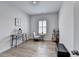 Bedroom with versatile design and plank flooring for use as office or guest room at 3677 Sorrel Ln, Duluth, GA 30096