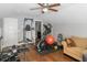 Spacious bonus room with gym equipment, a seating area, and plenty of natural light at 1976 Boyd Trace Nw Ln, Atlanta, GA 30318