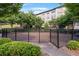 Community dog park surrounded by trees and landscaping, offering outdoor space at 1976 Boyd Trace Nw Ln, Atlanta, GA 30318