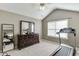 Large main bedroom with carpet, neutral paint, and a large dresser at 1641 Rocky Knoll Ln, Dacula, GA 30019