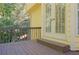 Wooden deck with access to the home and natural surroundings at 1166 Memory Ln, Lawrenceville, GA 30044