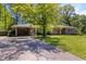 Charming single-story home featuring a covered carport, an orange front door, and a spacious front yard at 2218 Edgemore Se Dr, Atlanta, GA 30316