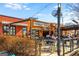 Unique commercial property with vibrant exterior, outdoor seating and inviting ambiance at 224 Cambridge Ave, Decatur, GA 30030