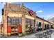 View of local Oakhurst restaurant, Mojo Pizza Pub, featuring outdoor seating at 224 Cambridge Ave, Decatur, GA 30030