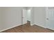 Bedroom featuring hardwood floors and neutral walls at 2416 Centennial Hill Nw Way, Acworth, GA 30102