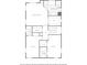 Upstairs floor plan with primary bedroom, walk-in closet, laundry room, hall and two additional bedrooms at 1048 Standard Ne Dr, Brookhaven, GA 30319
