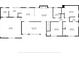 Detailed floor plan showcasing the layout of rooms, including the living room, kitchen, and bedrooms at 2396 Midvale Cir, Tucker, GA 30084