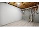 Unfinished basement area features modern flooring and is ready to be customized for your needs at 21 Misty Hollow Ct, Euharlee, GA 30145