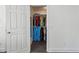 This closet features a standard hanging bar for clothes, and several boxes neatly arranged on the floor for optimal storage at 230 Woodward Se Ave, Atlanta, GA 30312