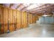Unfinished basement with insulation, concrete walls, exposed ceiling, and visible utilities ready for buildout at 3770 Falling Leaf Ln, Cumming, GA 30041