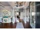 Grand foyer featuring hardwood floors, staircase, and decorative accents at 3770 Falling Leaf Ln, Cumming, GA 30041