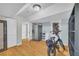 Finished basement area with space for activities and utility at 582 Linda Ln, Powder Springs, GA 30127
