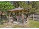 Relax in your own private backyard gazebo with a hammock at 582 Linda Ln, Powder Springs, GA 30127