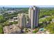 High-rise condominiums with a view of the city and surrounding greenery at 795 Hammond Dr # 2101, Atlanta, GA 30328