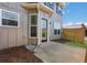Backyard featuring a small concrete patio and privacy fence at 3552 Clear Creek Nw Xing, Kennesaw, GA 30144