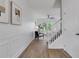 Bright foyer with hardwood floors and staircase leading to the upper level at 3552 Clear Creek Nw Xing, Kennesaw, GA 30144