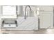 Kitchen finish selection with countertop, sink, hardware, and cabinet door at 107 Iveybrooke Ln # 58, Alpharetta, GA 30009