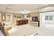 Large finished basement with a bar, entertainment area, and ample room for recreation and relaxation at 1016 Lenox Ne Crst, Atlanta, GA 30324