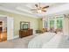 Open Primary bedroom featuring tray ceiling, sitting area and access to the deck at 1016 Lenox Ne Crst, Atlanta, GA 30324