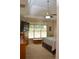 Spacious bedroom with a large window and ceiling fan, offering ample natural light at 40 Templeton Ln, Villa Rica, GA 30180