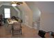 Bonus room with vaulted ceiling, window, and ceiling fan at 40 Templeton Ln, Villa Rica, GA 30180