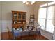 Inviting dining room with hardwood floors, natural light, and stylish hutch at 40 Templeton Ln, Villa Rica, GA 30180