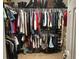 Spacious walk-in closet featuring ample hanging space and shelving, well-organized for clothing and accessories at 40 Templeton Ln, Villa Rica, GA 30180