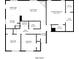 Detailed floorplan showcasing the layout of the home, including dimensions of rooms and features at 3856 Vine Stone Dr, Lithonia, GA 30038