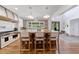 Spacious kitchen with a large island, professional-grade appliances, and stylish decor at 1200 Old Lathemtown Rd, Canton, GA 30115