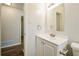 Bathroom featuring a vanity and a mirror over the sink at 1237 Gale Dr, Norcross, GA 30093