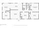 Floor plan layout for a one-story single Gathering home at 1237 Gale Dr, Norcross, GA 30093