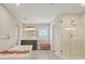 Elegant bathroom with large tub, glass shower, and sleek vanity at 2127 Harmony Dr, Canton, GA 30115