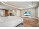 Large main bedroom with modern ceiling and hardwood floors, perfect for relaxation at 2127 Harmony Dr, Canton, GA 30115