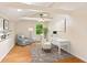 Office with beamed ceiling, natural light, and space for an ample desk at 2930 Winchester Dr, Cumming, GA 30041