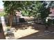 Community dog park with trees, shaded seating, and pet waste station at 172 Haynes Sw St # 107, Atlanta, GA 30313