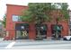 Exterior view of the BR sushi restaurant building on the street with trees in front at 172 Haynes Sw St # 107, Atlanta, GA 30313