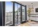 Balcony view with black railings offering seating and an outdoor living space at 5300 Peachtree Rd # 3601, Atlanta, GA 30341