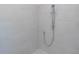 Close-up shot of a sleek shower with rainfall shower head and tile surround at 113 Iveybrooke Ln # 61, Alpharetta, GA 30009