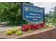 Doraville's Bernard Halpern Park sign is surrounded by lush landscaping at 2557 Avery Park Cir, Atlanta, GA 30360