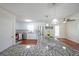 Modern kitchen features a large island, stainless steel appliances, and ample counter space at 3009 Bruce Nw Ct, Acworth, GA 30101