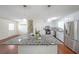 Spacious kitchen boasts a large center island, stainless steel appliances, and ample counter space at 3009 Bruce Nw Ct, Acworth, GA 30101