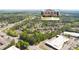 Community aerial view featuring home and surrounding area with green landscape at 5395 Fontenoy Ct, Peachtree Corners, GA 30071