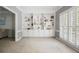 Bright office space with custom built-in shelving and storage solutions at 2794 Kakki Ct, Marietta, GA 30062