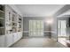 Inviting office area with built-in bookcases, natural light, and neutral decor at 2794 Kakki Ct, Marietta, GA 30062