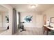 Versatile bedroom space with exercise equipment, workspace, and a sleek design at 311 Wells Cir, Canton, GA 30114