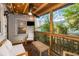 Cozy screened porch featuring wood accents and comfortable seating, perfect for outdoor enjoyment at 324 Pine Ne St, Marietta, GA 30060
