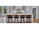 Well-appointed kitchen with a large island, modern appliances, and stylish seating at 247 Terrace View Dr, Acworth, GA 30101