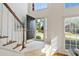 Welcoming entryway with natural light and a view of the front yard at 370 Landing Entry, Johns Creek, GA 30022